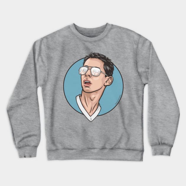 Bill Haverchuck Crewneck Sweatshirt by Ronlewhorn Industries